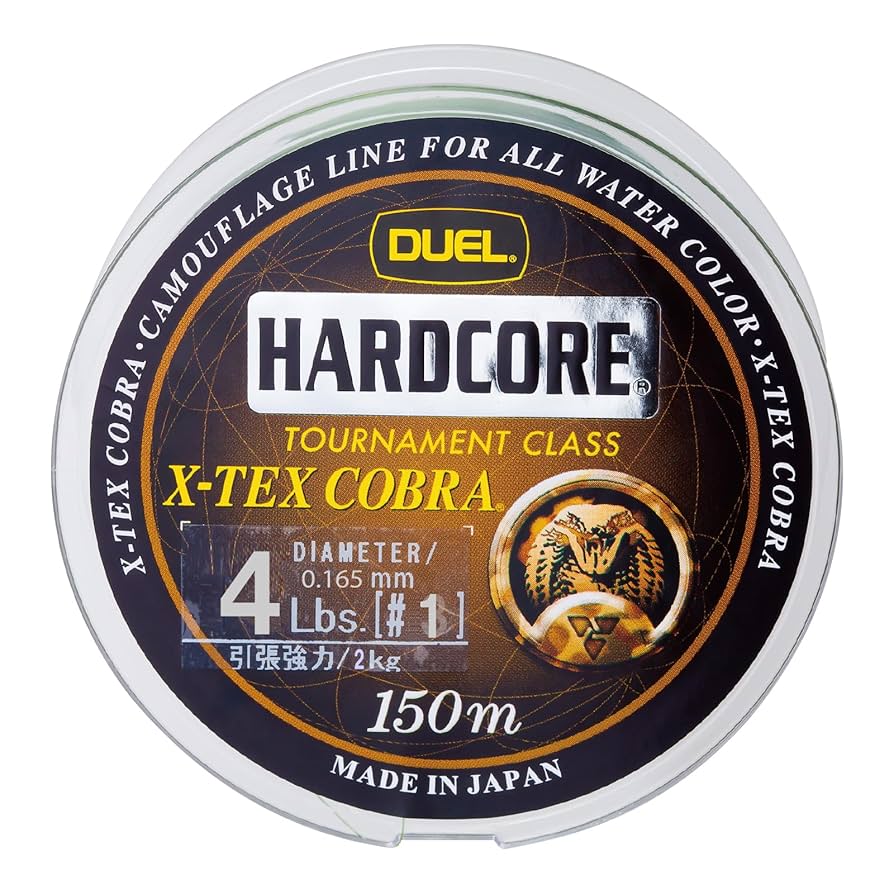 Amazon.co.jp: DUEL(デュエル) ナイロンライン 4Lbs X-TEX